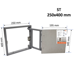 Plaaditavad luugid BAULuke ST25x40