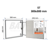 Ревизионный люк под плитку BAULuke ST30x30