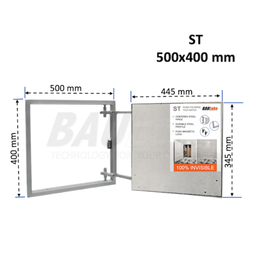 Ревизионный люк под плитку BAULuke ST50x40