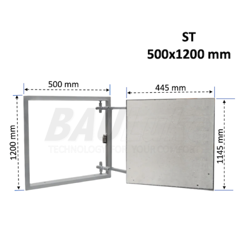 Ревизионный люк под плитку BAULuke ST50x120
