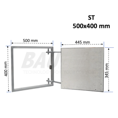 Ревизионный люк под плитку BAULuke ST50x40