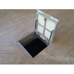 Põrandaluuk plaatide jaoks BAULuke G80x80 Põrandaluuk plaatide jaoks BAULuke G80x80